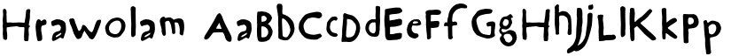 Hrawolam font download