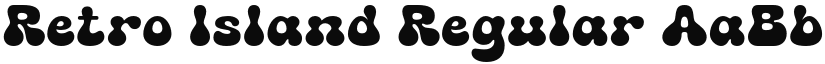 Retro Island font download