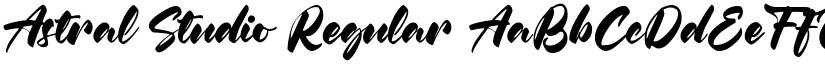 Astral Studio Regular font