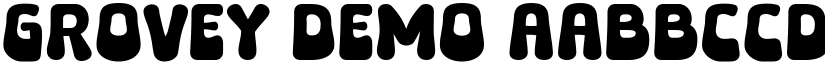 Grovey Demo font