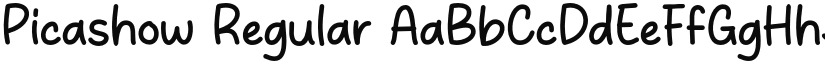 Picashow font download