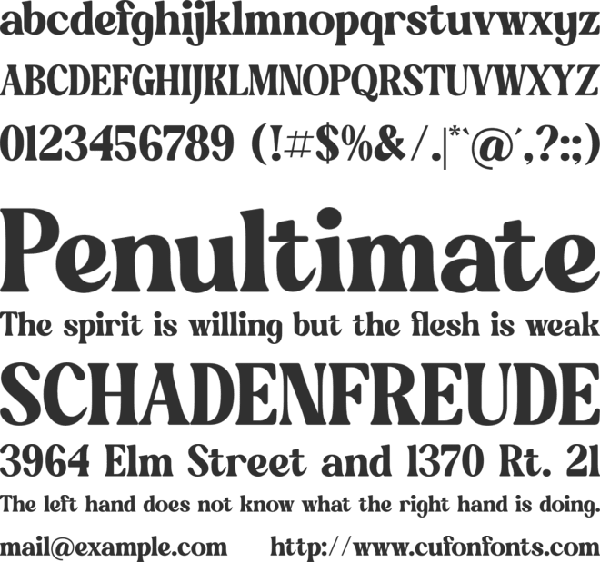Golden Antique font preview