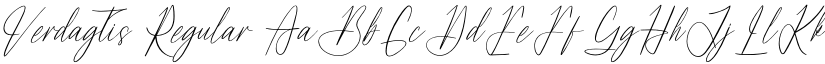 Verdagtis font download
