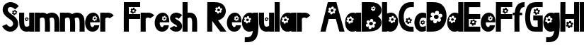 Summer Fresh Regular font