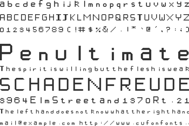 PixelBytes font preview