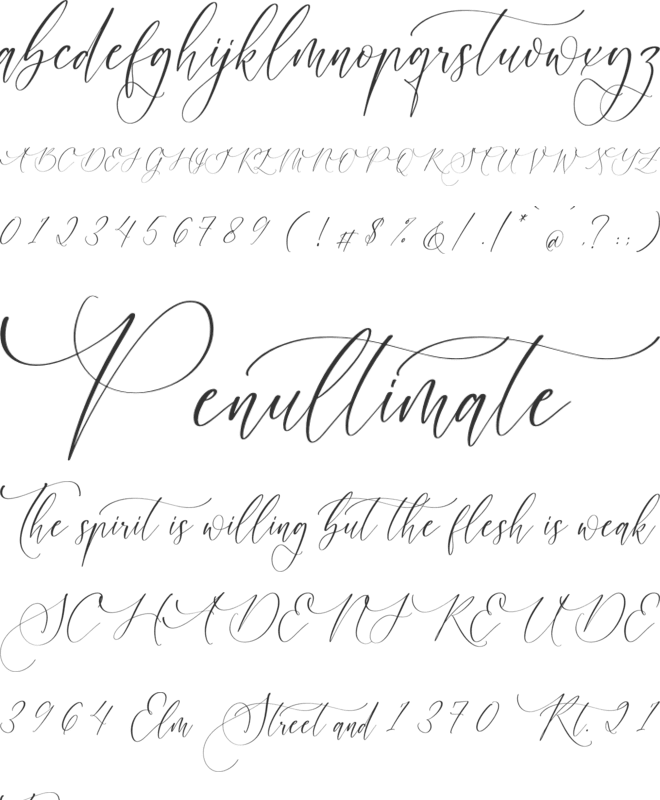 Sorafindea font preview