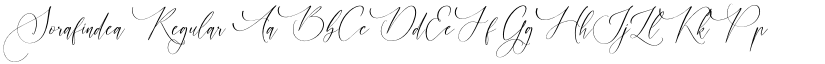 Sorafindea Regular font