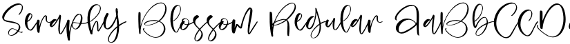 Seraphy Blossom Regular font