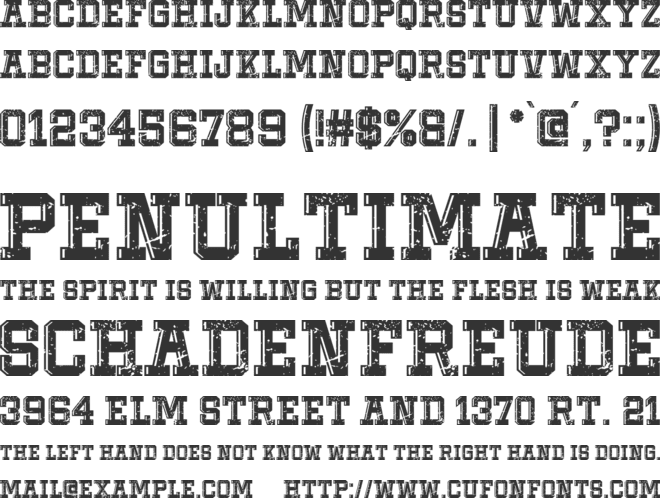 Cottage Vintage font preview