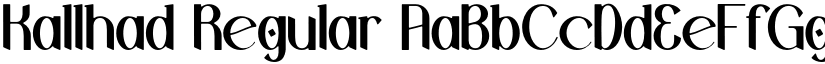 Kallhad font download