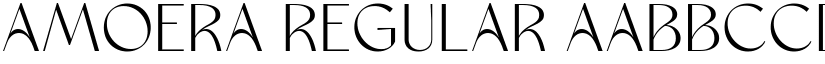 amoera Regular font