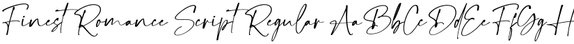 Finest Romance Script Regular font