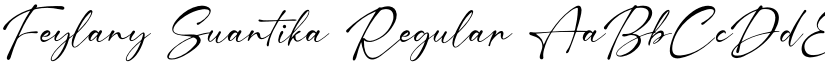 Feylany Suantika Regular font