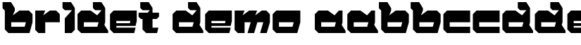 Bridet Demo font