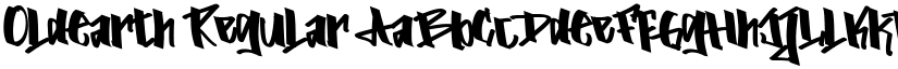 OldEarth Regular font