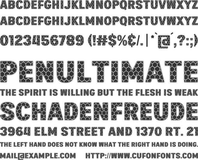 Bee Sweet font preview