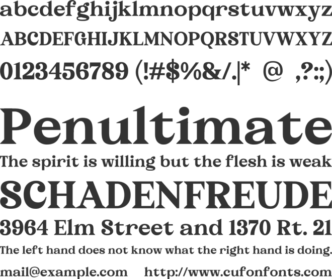 Catneko font preview