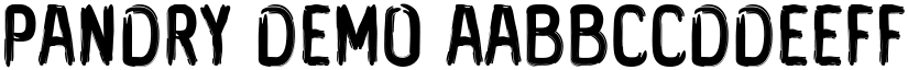 Pandry Demo font