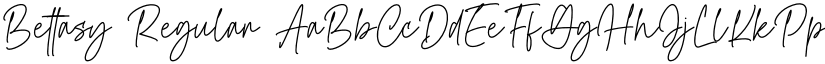 Bettasy Regular font