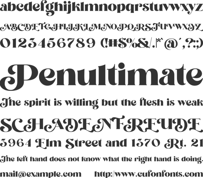 Relia Maliks font preview