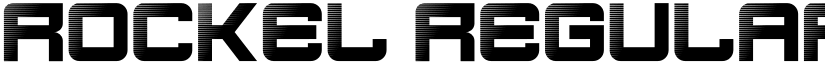 Rockel Regular font