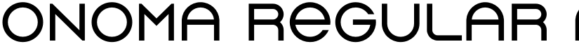 Onoma Regular font