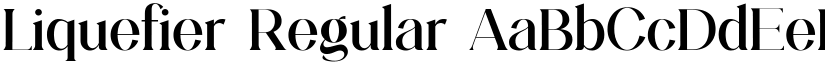 Liquefier font download