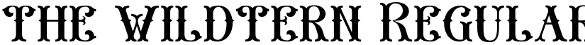 the wildtern Regular font