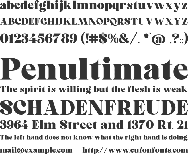 Sociolla font preview