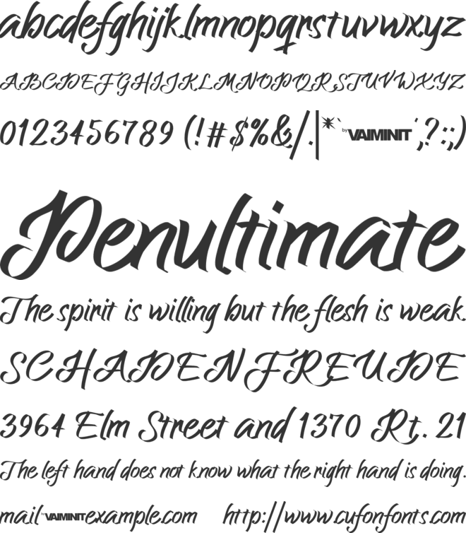Golden Ticket font preview