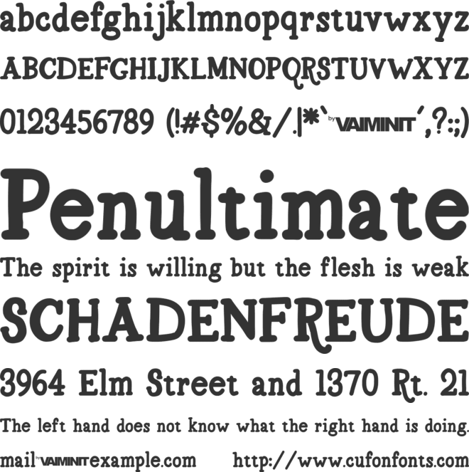 Challenger Clean font preview