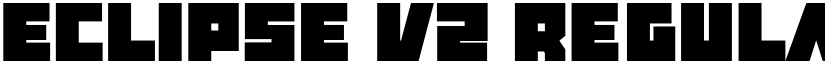 Eclipse v2 Regular font