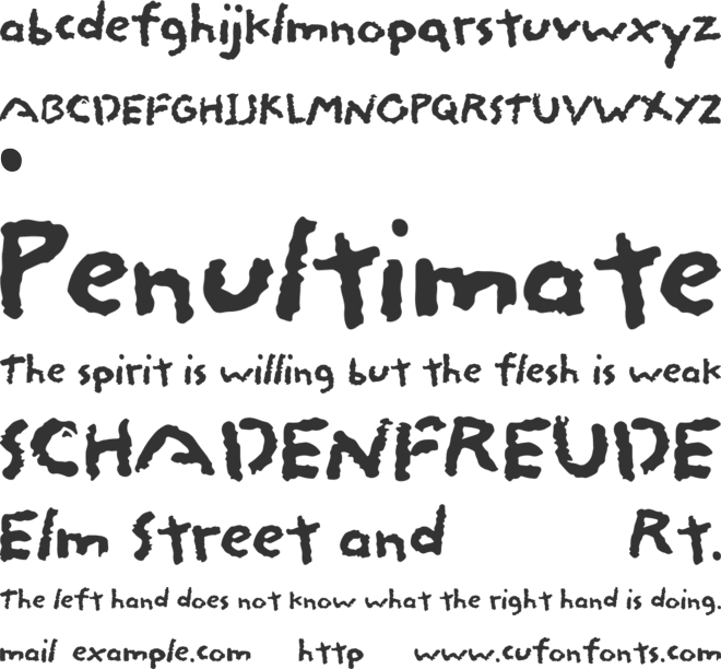 Fido Typo font preview