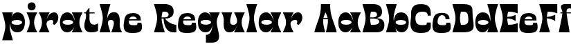 pirathe Regular font