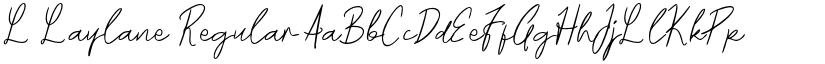 L Laylane Regular font