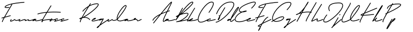 Fumatoss Regular font