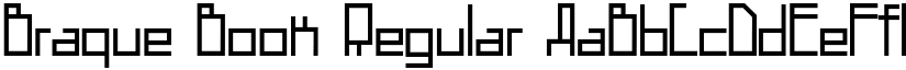 Braque Book Regular font