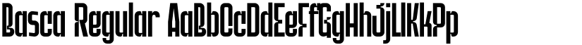 Basca Regular font