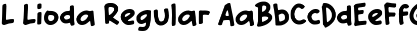 L Lioda font download