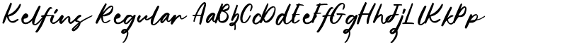 Kelfins font download
