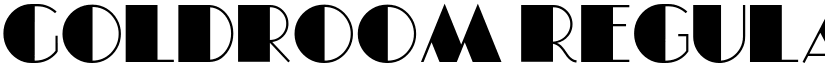 Goldroom Regular font
