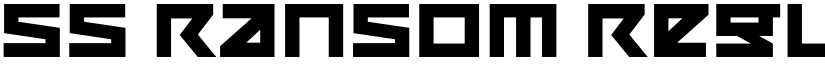 SS Ransom Regular font