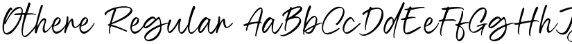 Othere Regular font
