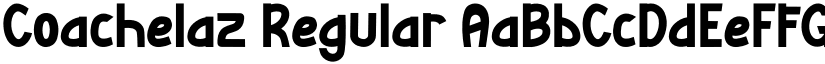 Coachelaz Regular font