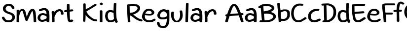 Smart Kid Regular font