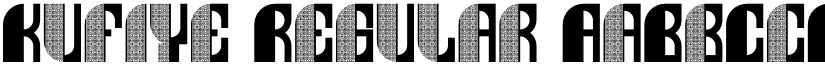 Kufiye Regular font