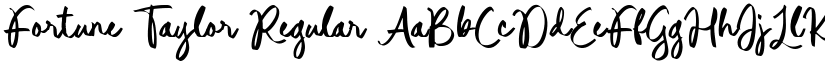 Fortune Taylor Regular font