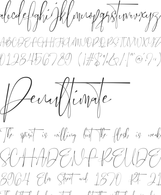 Kufiye Script font preview