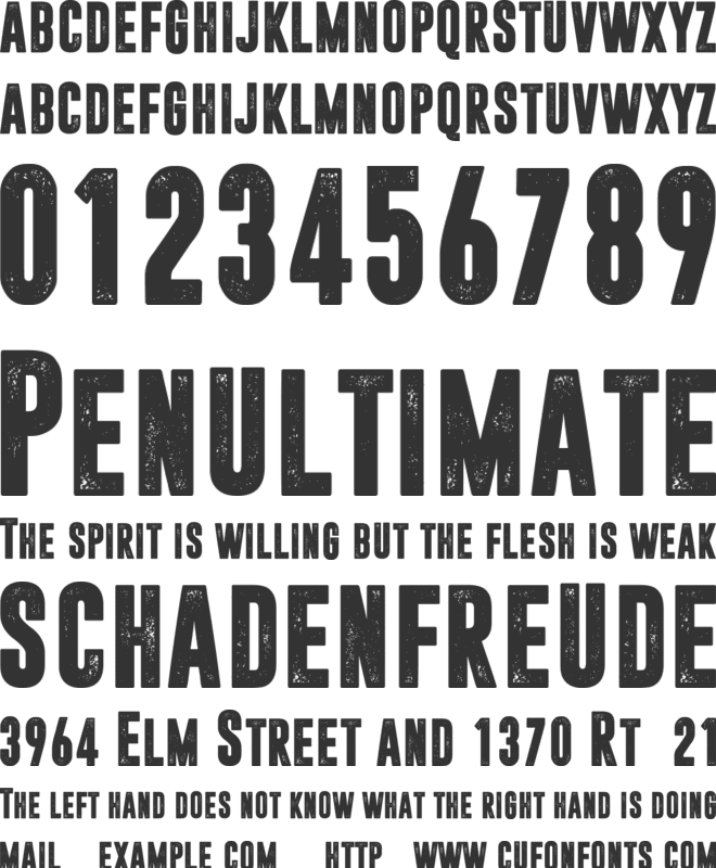 Dreamwalker font preview