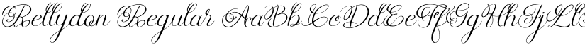 Rellydon Regular font